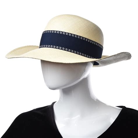 hermes straw hat.